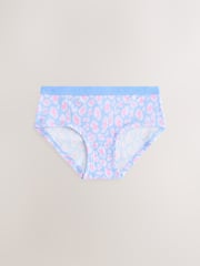 Lilac/Teal Hipster Briefs 7 Pack (2-16yrs) - Image 6 of 11