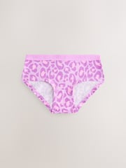 Lilac/Teal Hipster Briefs 7 Pack (2-16yrs) - Image 8 of 11