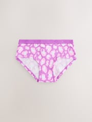 Lilac/Teal Hipster Briefs 7 Pack (2-16yrs) - Image 9 of 11