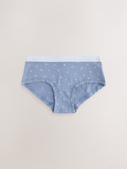 Blue Hipsters Briefs 7 Pack (2-16yrs) - Image 7 of 11