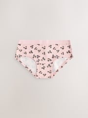 Pink/Cream Hipsters Briefs 7 Pack (2-16yrs) - Image 7 of 11
