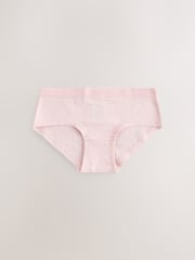 Pink/Cream Hipsters Briefs 7 Pack (2-16yrs) - Image 8 of 11
