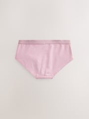 Pink/Grey Hipster Briefs 7 Pack (2-16yrs) - Image 9 of 11