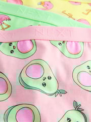 Multi Avocado Short Briefs 5 Pack (2-16yrs) - Image 9 of 9