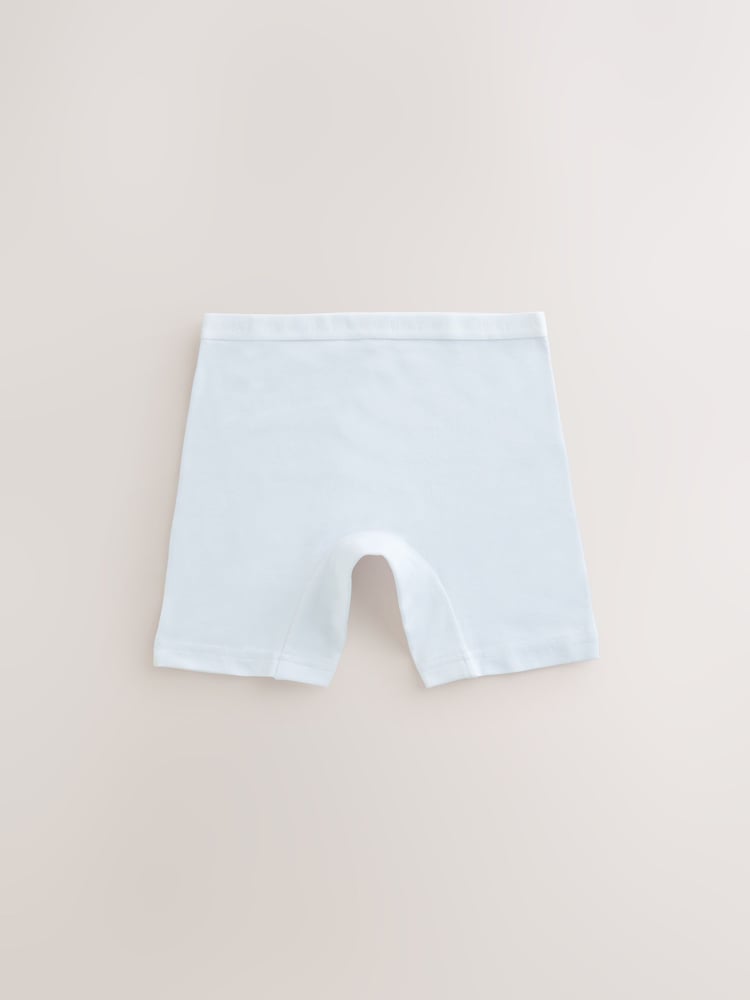 White Long Leg Short Briefs 10 Pack (2-16yrs) - Image 2 of 14
