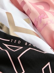 Baker By Ted Baker Oversized Graphic Print T-Shirts 3 Pack - Image 6 of 8
