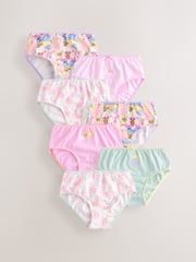Purple/White Briefs 7 Pack (1.5-14yrs) - Image 1 of 11