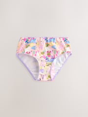 Purple/White Briefs 7 Pack (1.5-14yrs) - Image 2 of 11
