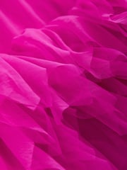 Pink Mesh Party Dress (3-16yrs) - Image 7 of 7
