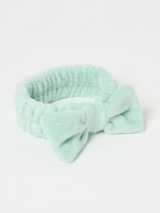 FatFace Green Microfibre Headband - Image 1 of 2