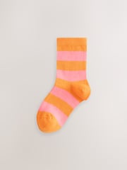 Multi 3 Pack Cotton Rich Stripe Ankle Socks - Image 3 of 6