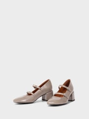 Vagabond Shoemakers Beige Double Strap Shoes - Image 2 of 3