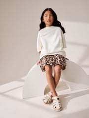 White Standard Fit (F) Chunky Fisherman Sandals - Image 3 of 10