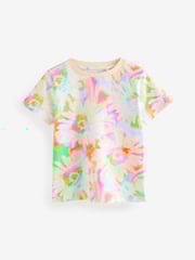 Purple/Orange 3 Pack T-Shirts (3-16yrs) - Image 2 of 5