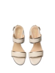 Clarks Cream Multi Ezoria Sling Sandals - Image 5 of 7