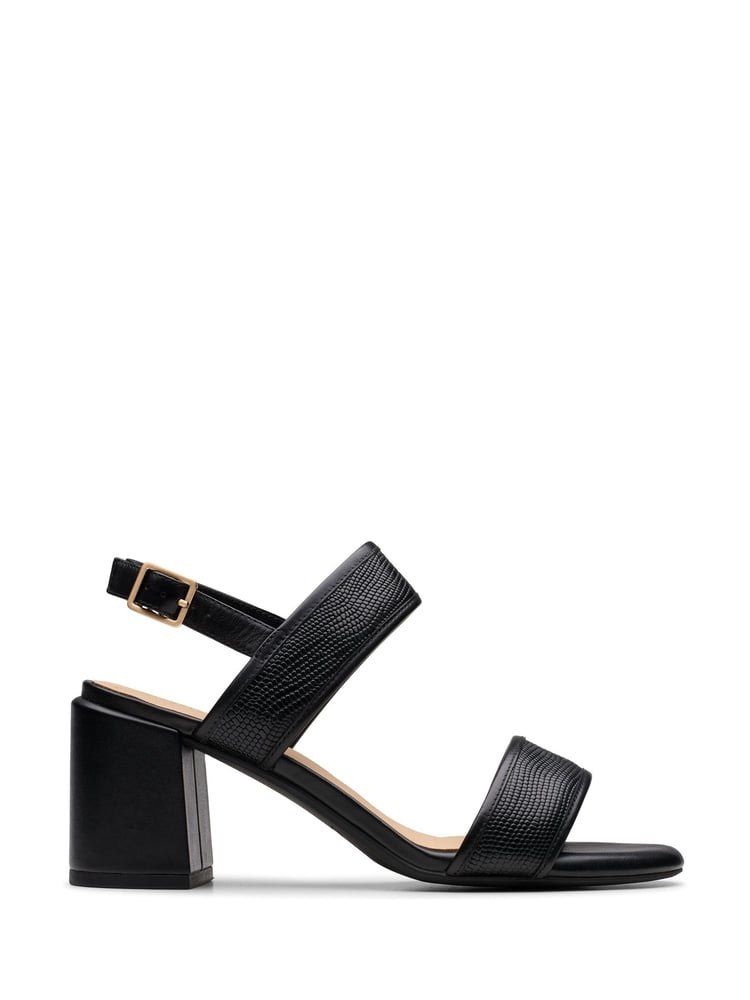Clarks Black Multi Ezoria Sling Sandals - Image 1 of 7