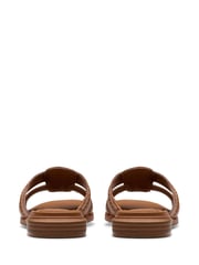 Clarks Brown Leather Ariany Mule Sandals - Image 6 of 7
