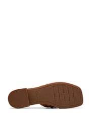 Clarks Brown Leather Ariany Mule Sandals - Image 7 of 7