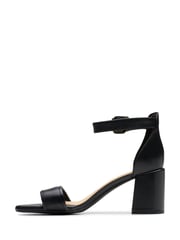 Clarks Black Leather Ezoria Mae Sandals - Image 2 of 7