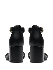 Clarks Black Leather Ezoria Mae Sandals - Image 5 of 7