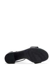 Clarks Black Leather Ezoria Mae Sandals - Image 7 of 7