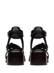 Clarks Black Leather Morwyn Strap Sandals - Image 5 of 7