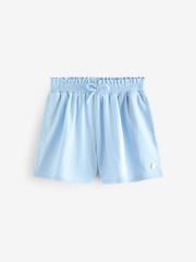 Laura Ashley Green/Blue 100% Cotton Jersey Shorts 3 Pack - Image 7 of 10