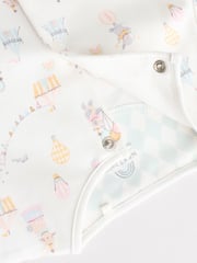 Pink 5 Pack Circus Print Baby Sleepsuit (0mths-3yrs) - Image 11 of 15
