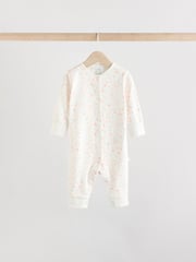 Pink 5 Pack Circus Print Baby Sleepsuit (0mths-3yrs) - Image 6 of 15