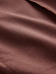 Rust Brown Slim Fit Suit Trousers - Image 6 of 11