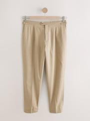 Stone Slim Fit Suit Trousers - Image 7 of 14