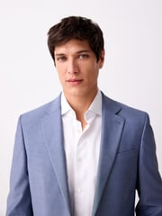 Blue Skinny Fit Suit Jacket - Image 5 of 10