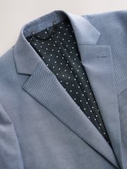 Blue Skinny Fit Suit Jacket - Image 7 of 10