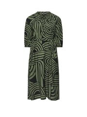 Evans Abstract Swirl Print Midi Dress - Image 5 of 5
