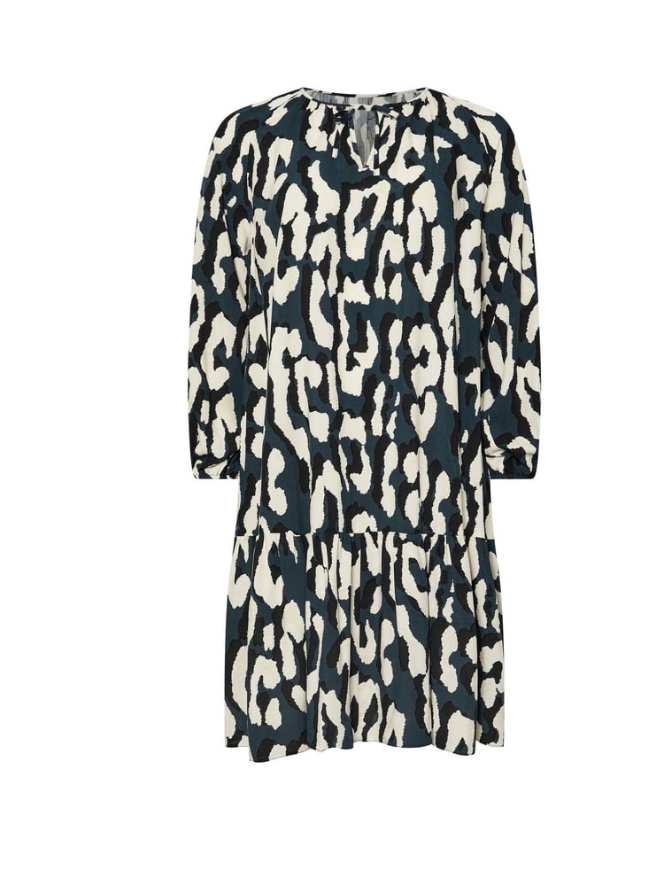 Evans Abstract Animal Print Mini Dress - Image 5 of 5