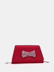 Novo Red Annie Luxe Clutch Bag - Image 2 of 4