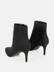 Novo Black Regular Fit Felicia Point Mid Heel Ankle Boots - Image 5 of 5