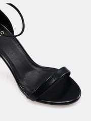 Novo Black Regular Fit Berril Two Part Mid Sandals - Image 3 of 5