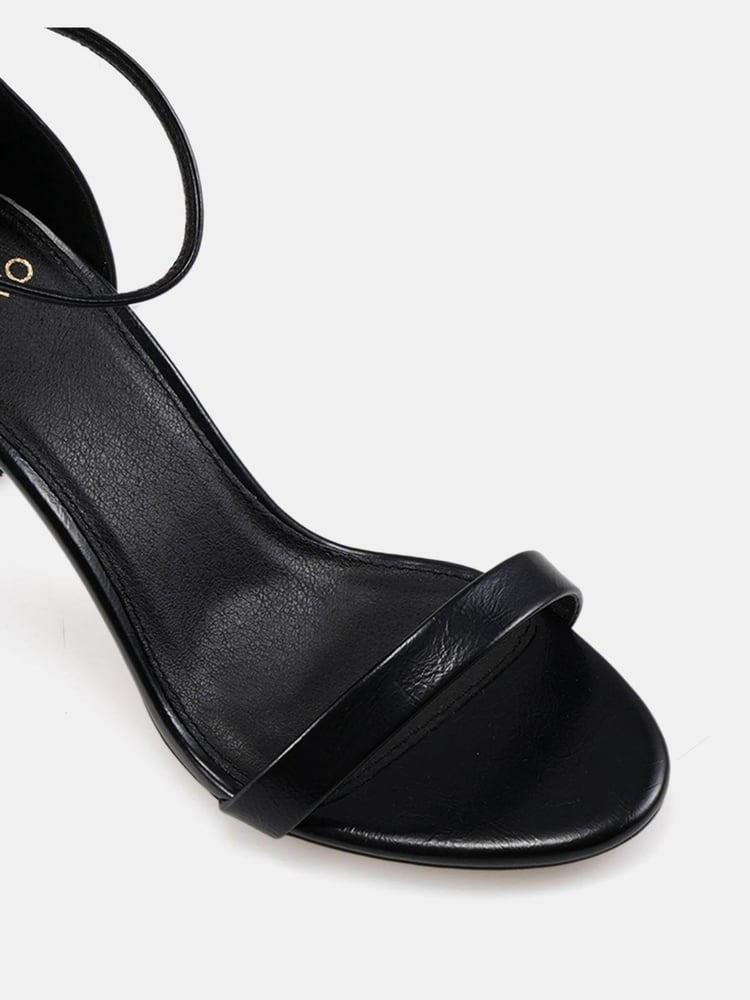 Novo Black Regular Fit Berril Two Part Mid Sandals - Image 5 of 5