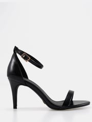 Novo Black Wide Fit Berril Two Part Mid Sandals - Image 2 of 5