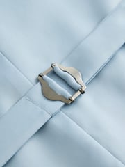 Blue Striped Suit Waistcoat - Image 2 of 4