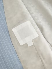 Blue Striped Suit Waistcoat - Image 3 of 4