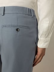Blue Slim Fit TENCEL™ Suit Trousers - Image 5 of 11