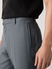 Grey Slim Fit Motionflex Stretch Suit Trousers - Image 5 of 11