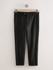 Black Slim Fit TENCEL™ Suit Trousers - Image 6 of 10