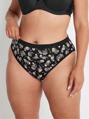 Yours Curve Nude High Leg Briefs 5 Pack - Image 5 of 8
