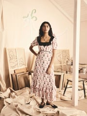 Cath Kidston Pink Dolly Muse Tea Dress - Image 3 of 9