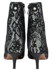 Ravel Black Pointed-Toe Ankle Boots - Image 3 of 4
