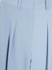River Island Blue Wide Leg Tailored Trousers - Image 4 of 4