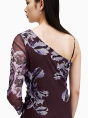 AllSaints Red Eris Dress - Image 5 of 7